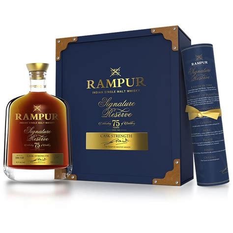 Rampur Indian Single Malt Whisky Signiture Reserve