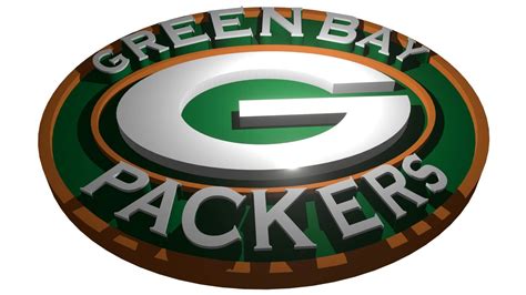 Green Bay Packers Circular Logo - 3D Model by RogerDS