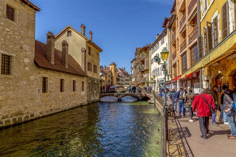 Annecy Old Town And Thiou River Free Stock Photo - Public Domain Pictures