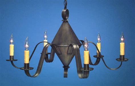 Black Farmhouse Chandelier | Handcrafted Vintage Country Lighting