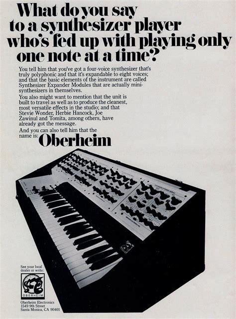 Synthesizer, Instruments, Electronic music poster