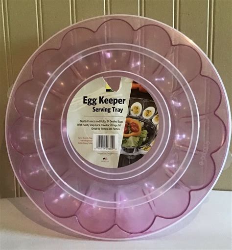 deviled egg tray with lid Never Used - Food Storage Containers