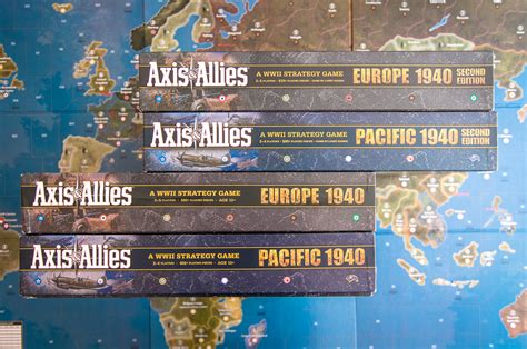 Map for Axis & Allies Pacific 1940 Second Edition | Axis & Allies .org