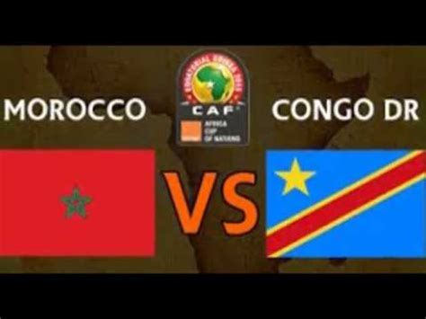 Morocco vs Congo | Live Match | Football : The World - YouTube