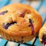 Moist Blueberry Coffee Cake Muffins (Low Fat) Recipe