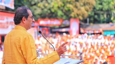 IN PHOTOS: Uddhav appeals Shiv Sainiks to come together and throw away ’dictatorship’