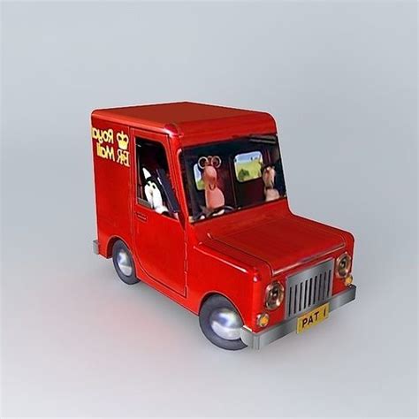 Postman Pat's Van 3D model | CGTrader