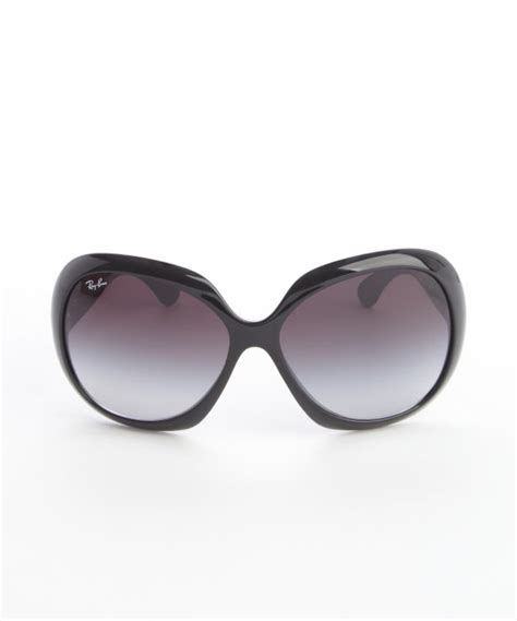 Ray-ban Black Jackie Ohh Ii Round Lens Sunglasses in Black | Lyst