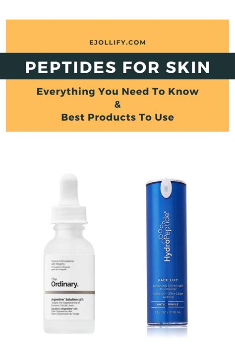 Peptides For Skin Care - Benefits & Best Peptide Products | Peptides skin care, Peptides, Skin ...