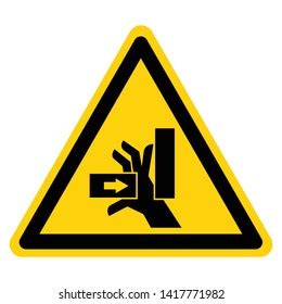 Sign Moving Parts Hazardmoving Parts Can Stock Vector (Royalty Free) 1282519270