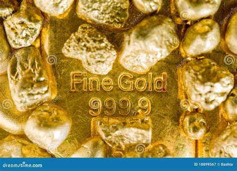 Fine gold stock image. Image of ingots, purity, wealthy - 18899567