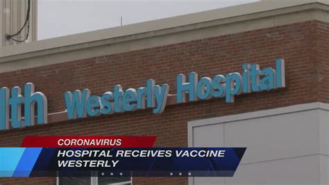 Westerly Hospital receives Pfizer vaccine | ABC6