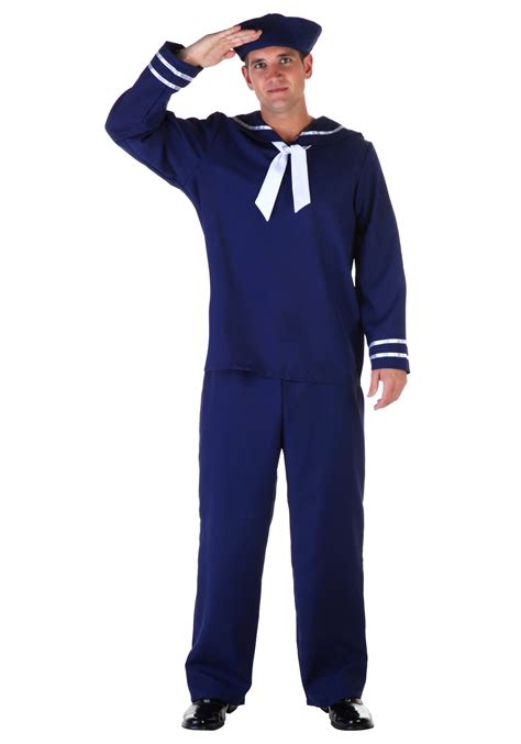 Adult Blue Sailor Costume