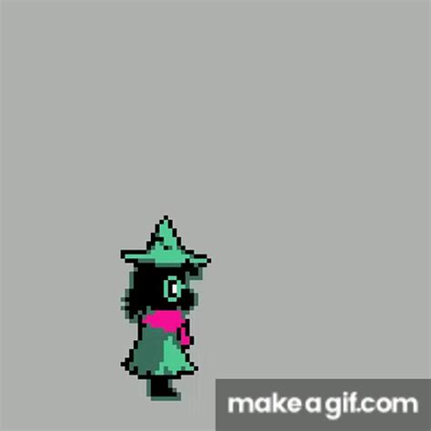 Ralsei... with a gun! on Make a GIF