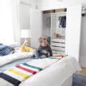 Dash Accent Closet Wall + Ikea Closet Design | FrogTape - Dorsey Designs