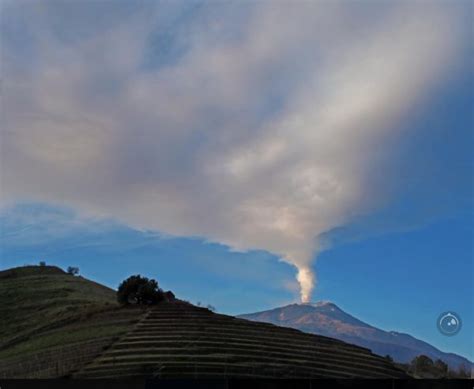 Red sunset from Italy's Mount Etna | Today's Image | EarthSky