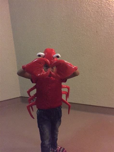 Crab costume. Halloween costume. Sebastian costume. Cartoon | Etsy