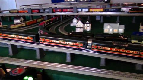 2013 CHRISTMAS LIONEL TRAIN LAYOUT 12 SETS HD VERSION - YouTube