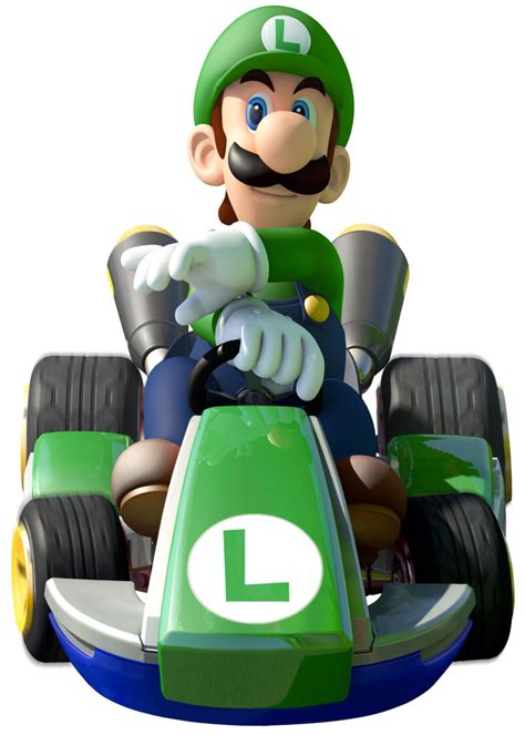 Luigi Art - Mario Kart 8 Art Gallery