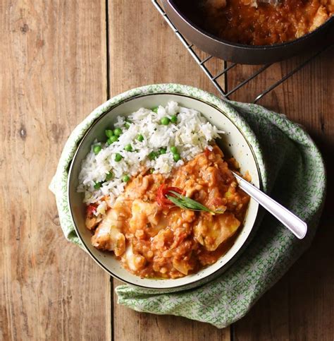 Coconut Milk Fish Stew with Red Lentils - Everyday Healthy Recipes