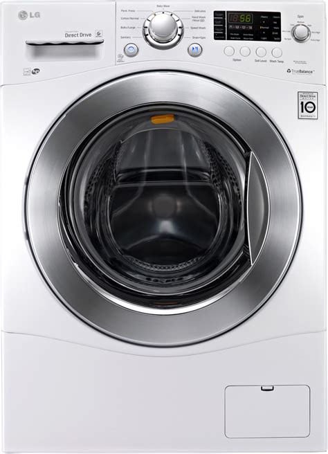 Brand: LG, Model: WM1377HW, Style: 24 Inch 2.3 cu. ft. Front Load Washer