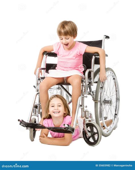 Handicap Service in a Funny Image Stock Photo - Image of happy, chair: 35603982