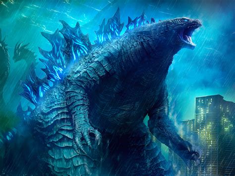 1600x1200 Godzilla King Of The Monsters Movie 4k Art Wallpaper,1600x1200 Resolution HD 4k ...