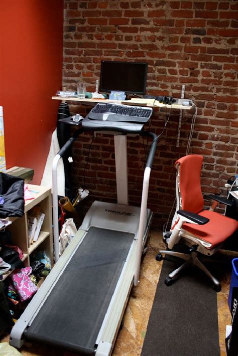 20 Homemade DIY Treadmill Desk Ideas - Suite 101