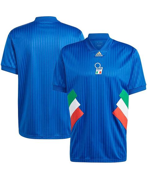 adidas Men's Blue Italy National Team Football Icon Jersey - Macy's