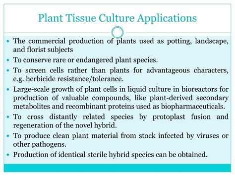 PPT - Plant Tissue Culture PowerPoint Presentation, free download - ID:9421302