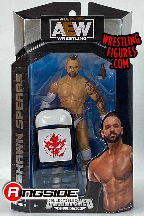 Shawn Spears - AEW Unmatched Series 5 Toy Wrestling Action Figure by ...