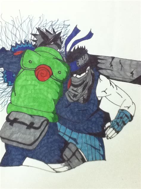 Kakashi vs Zabuza by DX-101 on DeviantArt