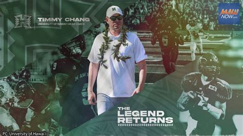 Former UH legend Timmy Chang named head coach : Maui Now