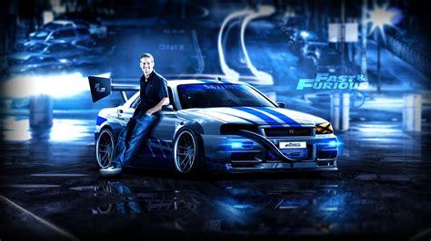 ArtStation - F&F Nissan Skyline R34