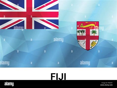 Fiji flag design vector Stock Vector Image & Art - Alamy