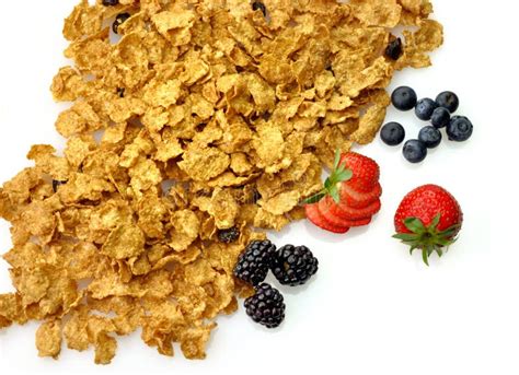 Cereal with fruits stock image. Image of berry, dietary - 17037945