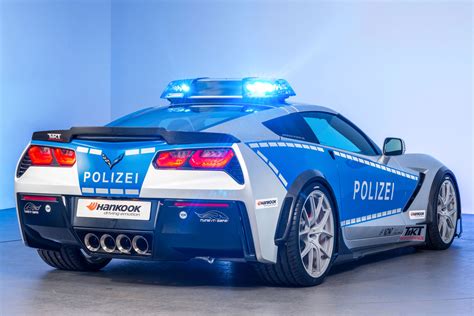 Custom Made Police CORVETTE CHEVROLET In Germany!