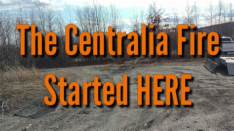 Centralia Mine Fire Map