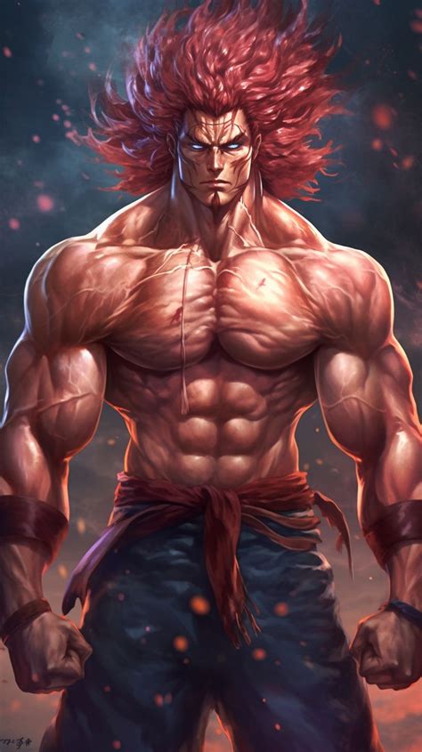 Baki wallpaper artBaki anime backgroundsBaki character illustrationsBaki wallpaper designsBaki ...