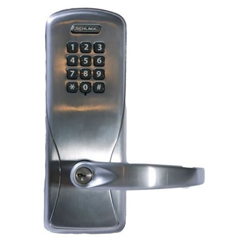 Schlage Locknetics Keypad Privacy Cylindrical Lock C Keyway Sparta Trim | HD Supply