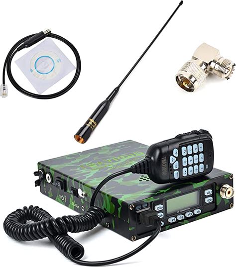 Amazon.com: TWAYRDIO Dual Band VHF UHF Back Pack Mobile Transceiver ...