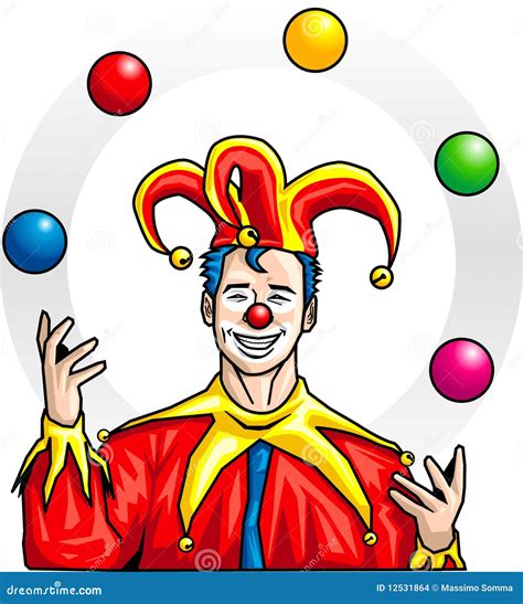 Juggler Cartoon Vector | CartoonDealer.com #11195515