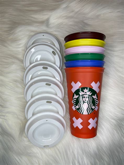 Starbucks Reusable Hot Cups Summer New Collection 2021 | Etsy