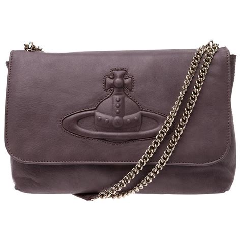 Vivienne Westwood Embossed shoulder bag ($575) found on Polyvore | Shoulder bag, Bags, Designer ...