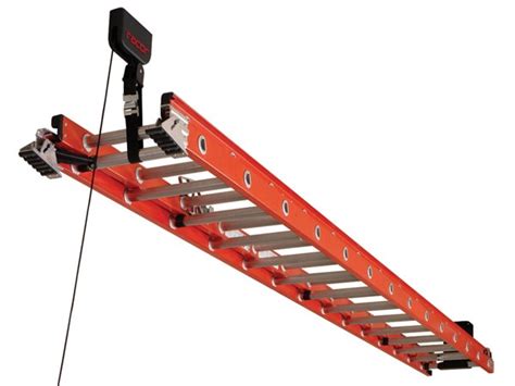 Ladder Storage Made Easy - The Ladder Lift from Racor