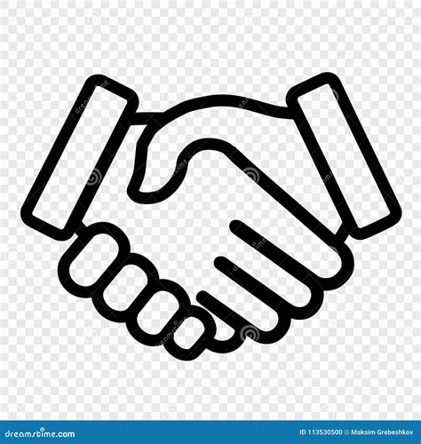 Handshake Vector Illustration | CartoonDealer.com #42126364