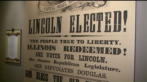 Abraham Lincoln Election Newspaper