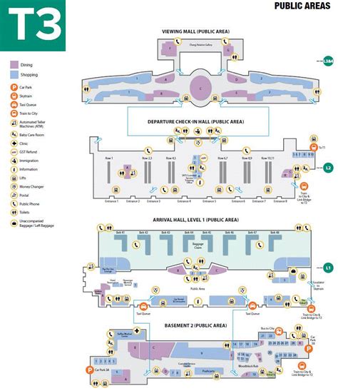 Changi Airport Terminal 1 Arrival Hall Map - China Map Tourist Destinations