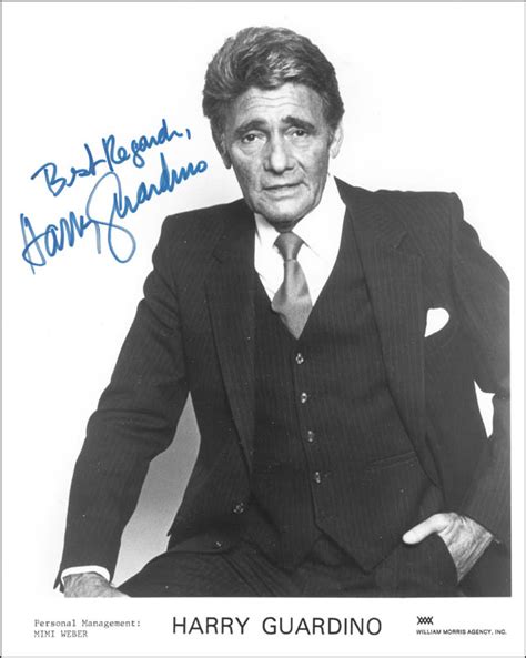 Harry Guardino - Photograph Signed | Autographs & Manuscripts ...