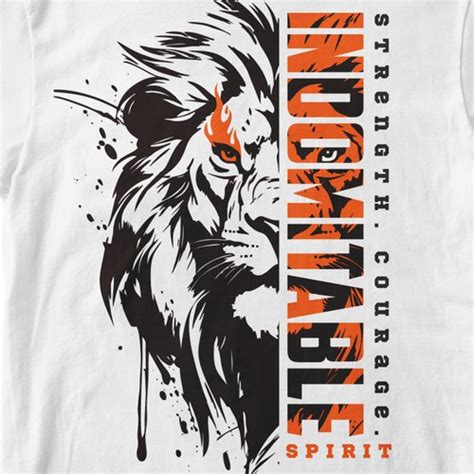 Designs | Lion tshirt design to inspire men to greatness | T-shirt contest